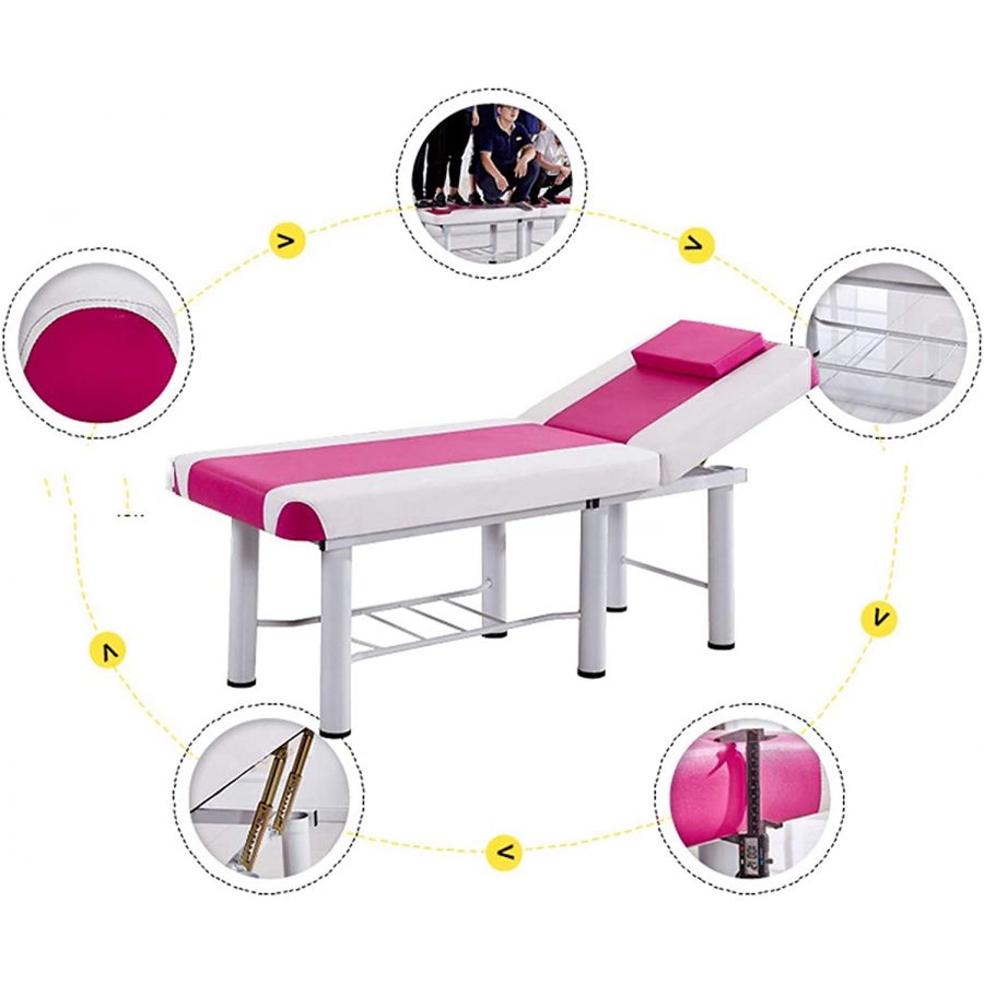 Beauty Salon Portable Multipurpose Facial Massage and Spa Bed 